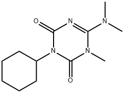 环嗪酮标准溶液 结构式