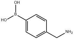 4-氨甲基苯硼酸 结构式