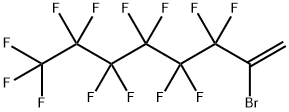 2-溴-3,3,4,4,5,5,6,6,7,7,8,8,8-十三氟-1-辛烯 结构式