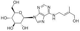 反式-玉米素-9-葡萄糖苷 结构式