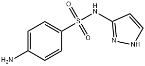 Benzenesulfonamide, 4-amino-N-1H-pyrazol-3-yl- (9CI) 结构式