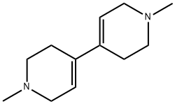 1,1'-dimethyl-1,1',2,2',3,3',6,6'-octahydro-4,4'-bipyridine 结构式