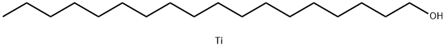 四(十八烷基)原钛酸酯 结构式