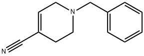 1-苄基-1,2,3,6-四氢异烟腈 结构式