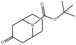 N-Boc-9-氮杂双环[3.3.1]壬-3-酮 结构式
