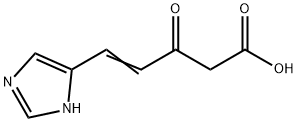 4-Pentenoic  acid,  5-(1H-imidazol-4-yl)-3-oxo-  (9CI) 结构式