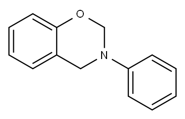 3-苯基-3,4-二氢-2H-苯并[E][1,3]恶嗪 结构式