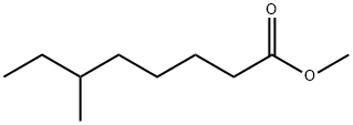 6-甲基辛酸甲酯 结构式