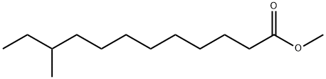 10-Methyldodecanoic acid methyl ester 结构式