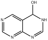 3,4-二氢嘧啶并[4,5-D]嘧啶-4-醇 结构式