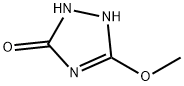 5-METHOXY-2,4-DIHYDRO-3H-1,2,4-TRIAZOL-3-ONE 结构式