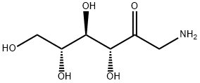 1-AMINO-1-DEOXY-D-FRUCTOSE 结构式