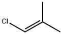 1-氯-2-甲基-1-丙烯 结构式