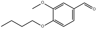 4-丁氧基-3-甲氧基苯甲醛 结构式