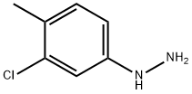 1-(3-CHLORO-4-METHYLPHENYL)HYDRAZINE 结构式