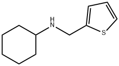 N-(噻吩-2-基甲基)环己胺 结构式