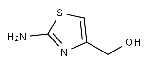 2-氨基-4-羟甲基噻唑 结构式