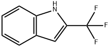 2-三氟甲基吲哚 结构式
