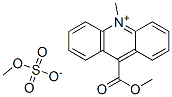 9-(Methoxycarbonyl)-10-methylacridinium Methyl Sulfate 结构式
