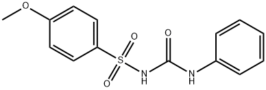 1-(4-Methoxyphenylsulfonyl)-3-phenylurea 结构式