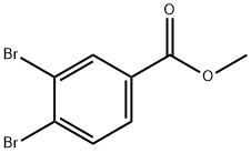 甲基 3,4-二溴苯甲酸酯 结构式