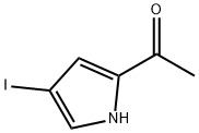 2-ACETYL-4-IODOPYRROLE 结构式