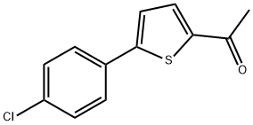 1-[5-(4-氯苯基)噻吩-2-基]乙烷-1-酮 结构式