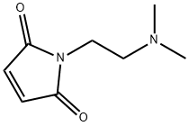 N-(2-(N,N-二甲氨基)乙基)马来酰亚胺 结构式