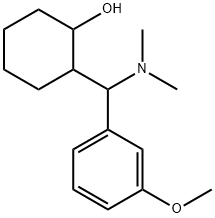 2-[(dimethylamino)(3-methoxyphenyl)methyl]cyclohexan-1-ol 结构式