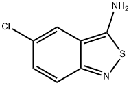 5-氯苯并[C]异噻唑-3-胺 结构式