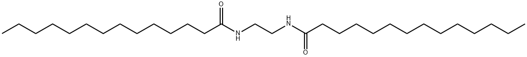 1,2-双(十四酰胺基)乙烷 结构式