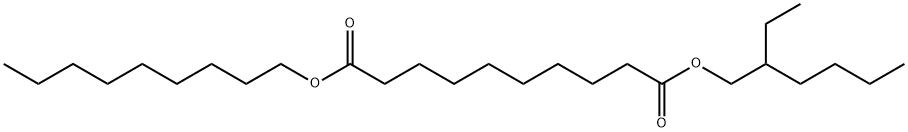 2-乙基己基壬基癸二酸酯	 结构式
