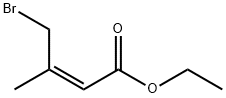 (E)-Ethyl 4-Bromo-3-methyl-2-butenoate 结构式