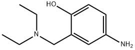 4-AMINO-ALPHA-DIETHYLAMINO-O-CRESOL 结构式