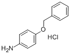 4-苯甲氧基苯胺盐酸盐 结构式