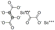 oxalic acid, scandium salt 结构式