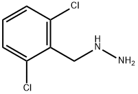 2,6-二氯苄基肼 结构式