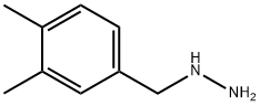 (3,4-DIMETHYL-BENZYL)-HYDRAZINE 结构式