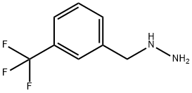 (3-三氟甲基苄基)-肼 结构式