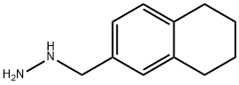 (5,6,7,8-TETRAHYDRO-NAPHTHALEN-2-YLMETHYL)-HYDRAZINE 结构式