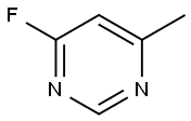 4-氟-6-甲基嘧啶 结构式