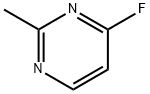 4-氟-2-甲基嘧啶 结构式