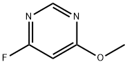 4-氟-6-甲氧基嘧啶 结构式