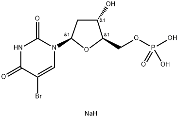 Sodium((2R,3S,5R)-5-(5-bromo-2,4-dioxo-3,4-dihydropyrimidin-1(2H)-yl)-3-hydroxytetrahydrofuran-2-yl)methylphosphate