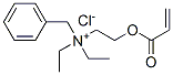 benzyldiethyl[2-[(1-oxoallyl)oxy]ethyl]ammonium chloride 结构式