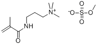 异丁烯酰胺丙基三甲基铵甲基硫酸盐 结构式