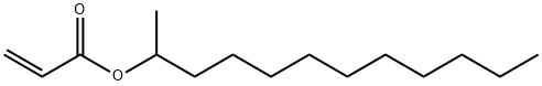 1-METHYLUNDECYL ACRYLATE 结构式