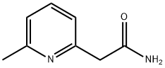 2-(6-甲基吡啶-2-基)乙酰胺 结构式