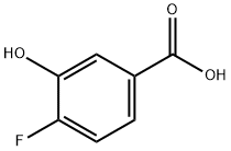 4-氟-3-羟基苯甲酸 结构式