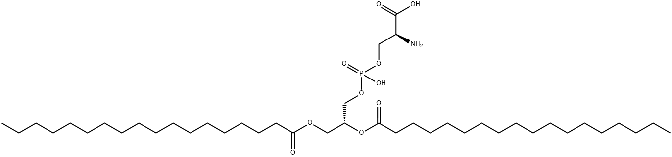 磷脂酰丝氨酸 结构式